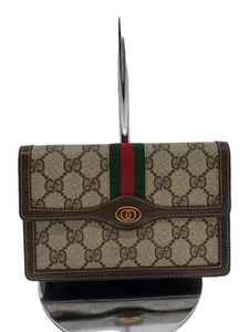 GUCCI pochette cuir motif all over sac cuir du Japon "900