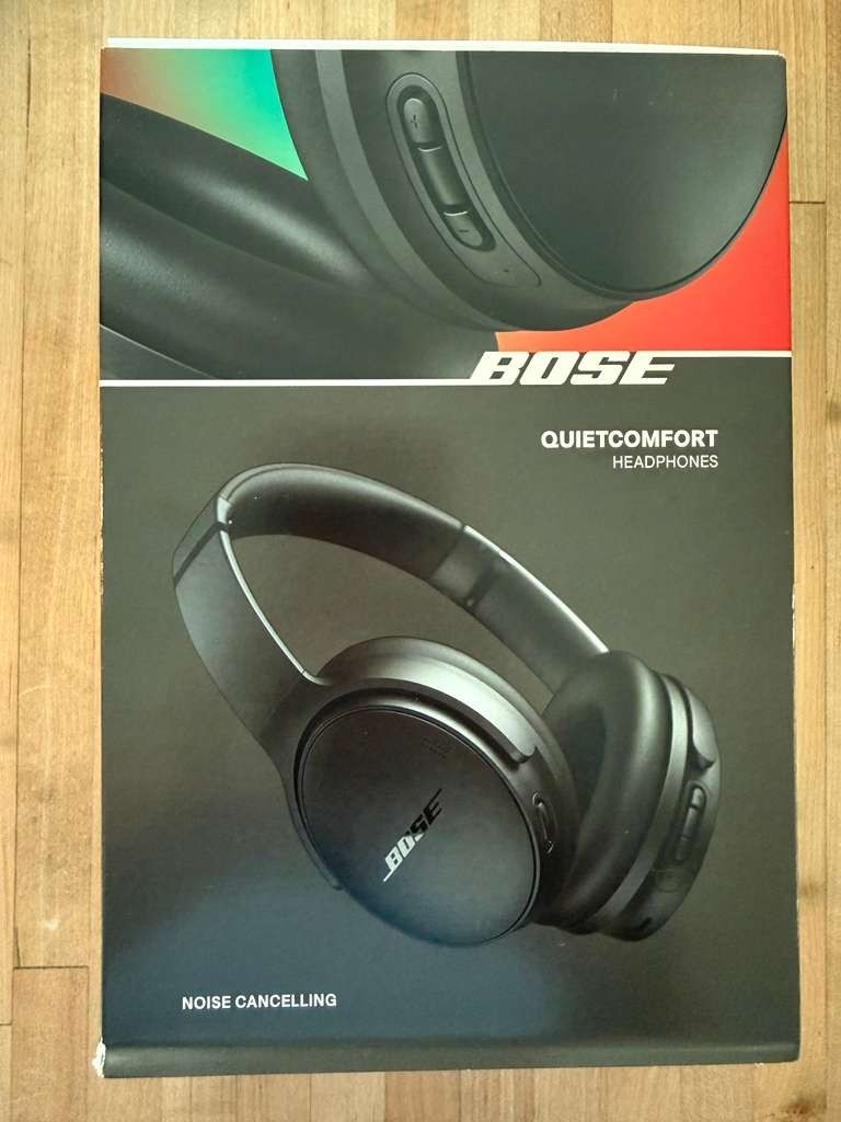 Bose QuietComfort Noise Cancelling Headphones Black, Brand New in Sealed Box-image