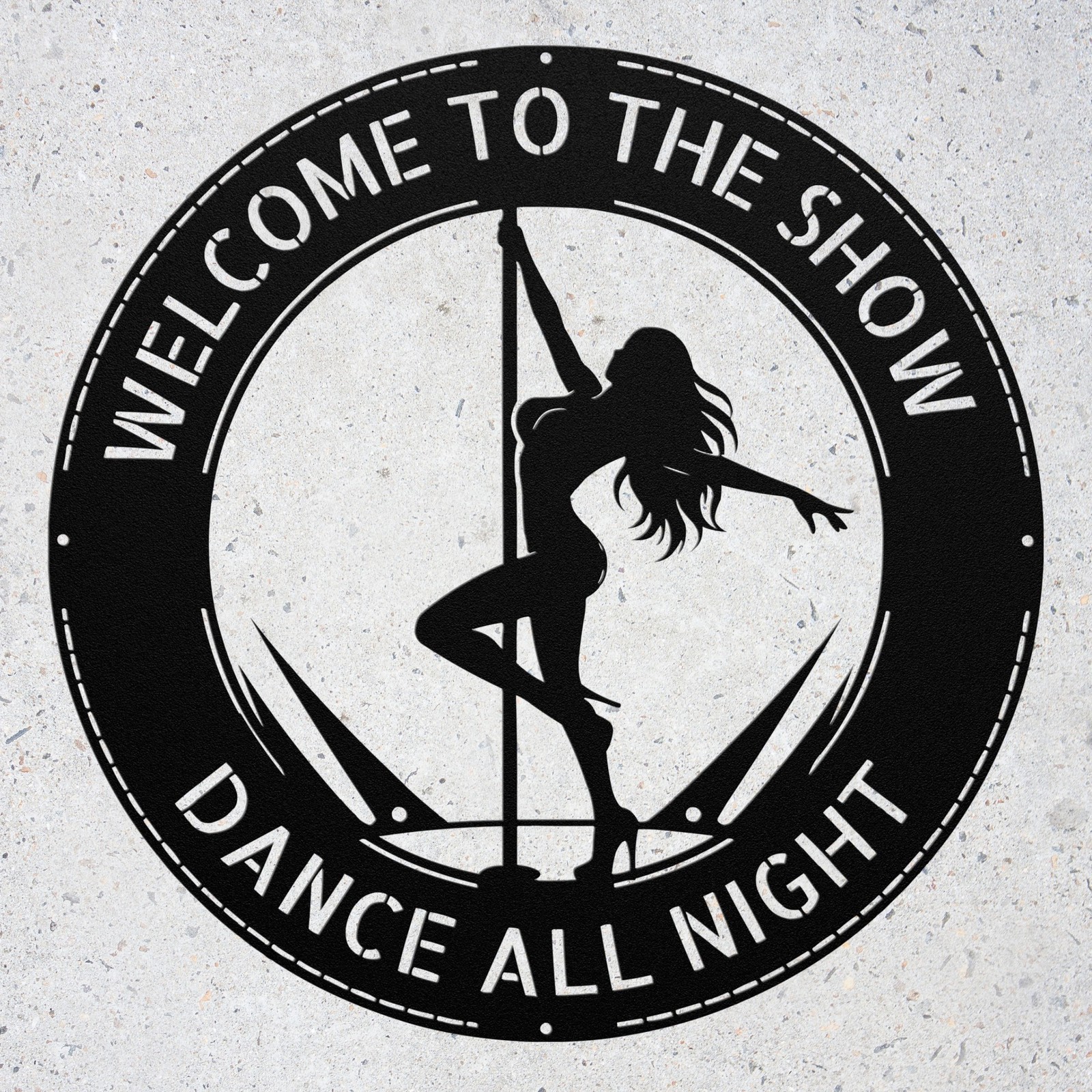 Personalized Stripper Metal Sign Custom Name Wall Art Adult Bar Decor Gift