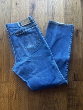 VTG Lee Riders Straight Union Made Jeans 36 X 32 tag 38 X 34 Talon Zip Faded