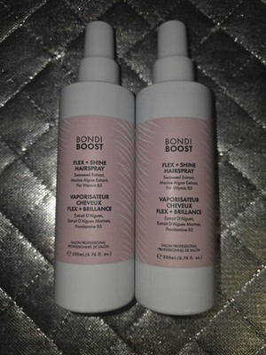 Bondi Boost Flex + Shine Hairspray Fixatif Flexible Hold 6.76 fl. oz. Lot Of 2