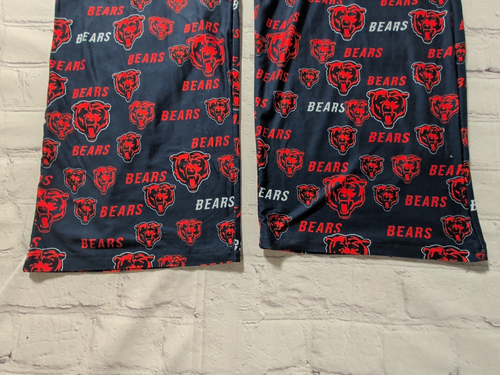 Men's XXL NFL Chicago Bears Ultra Soft Straight Leg Lounge Pajama Pants - New - Picture 2 of 13