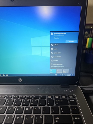 HP EliteBook 745 G2 A8-7150B 16GB RAM 256GB SSD Windows 10 Pro Cleaned/ Upgraded - Picture 9 of 24