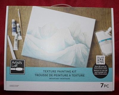 Artist Loft  Texture Painting Kit - BRAND NEW  paints Canvas modeling paste