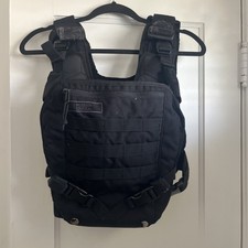 Mission Critical Action Tactical Vest Style Baby Carrier Black Dad Gear Mole