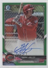 2018 Bowman Chrome Prospect Green Refractor 7/99 Gavin LaValley #CPA-GL Auto 7e6