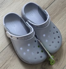 NWT CROCS Classic frosted Clog in Light purple/gray color size m4/ w6