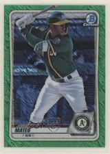 2020 Bowman Chrome Prospects Green Shimmer Refractor /99 Jorge Mateo 08ws