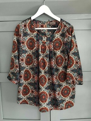 Vero Moda Damen-Bluse   Gr. 38 M, bunt, neuwertig Bluse Kleidung
