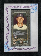 2025 Topps Allen & Ginter X Framed Mini 34/50 Ben Casparius #MA-BCA Auto 1u61