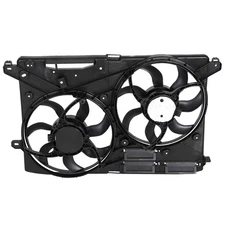 Dual AC Radiator Condenser Cooling Fan For 2013-2020 Ford Fusion 2.5L DG9Z8C607J