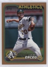2024 Topps Update Gold 1101/2024 Lucas Erceg #US93 10hg