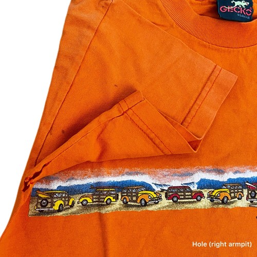 Vintage Gecko Hawaii T-Shirt Mfg by Happy Shirts Herren LARGE Made in USA - Bild 6 von 7