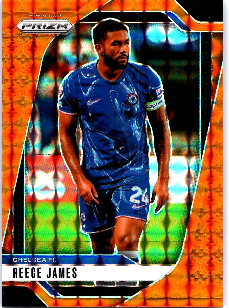 2024-25 Panini Prizm Premier League #98 Reece James Orange Hyper