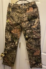 NWT Mossy Oak Camo Cargo Pants Youth Medium 14/16 XL Outdoor Hunting