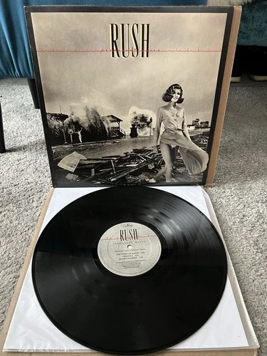 Rush Permanent Waves Vinyl LP 1980 1st Pressing Double Sided Rays SRM-1-4001