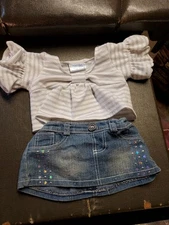 Build A Bear Skirt Outfit