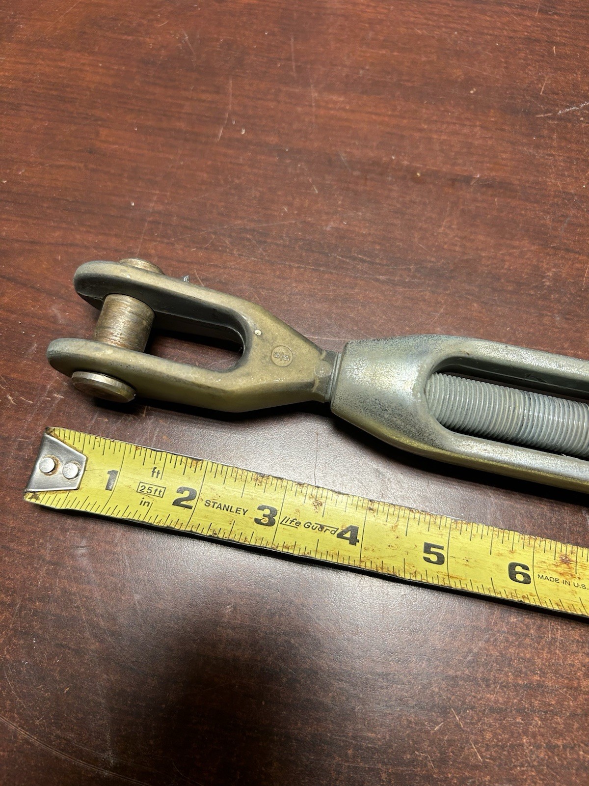 (1) Bronze 5/8” Merriman Turnbuckle & (1) 5/8” Toggle Jaw
