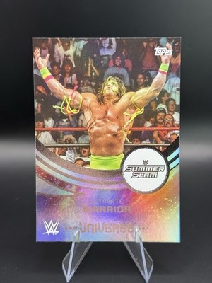 Ultimate Warrior 2025 Topps Universe WWE Event Variation SummerSlam #298 Card