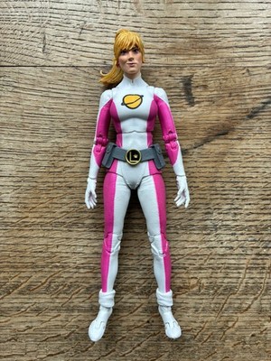 McFarlane Saturn Girl Red Platinum Edition DC Multiverse *Used*