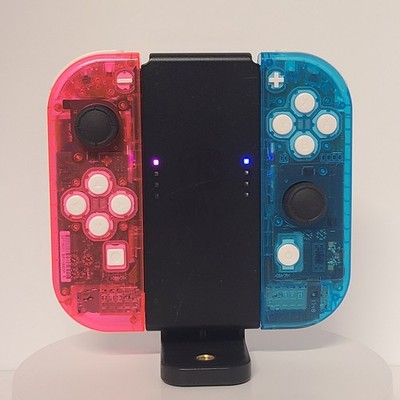 Custom Original Nintendo Switch Joy Cons Controllers Hall Effect Joysticks LEDs