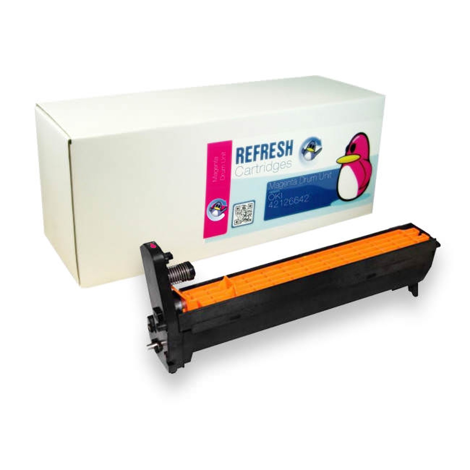 Refresh Cartridges Magenta Drum Unit 42126642 Compatible With OKI Printers