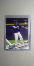 2017 Topps Update, Image Variation, Orlando Arcia, Card #255, On the Bases (RC)