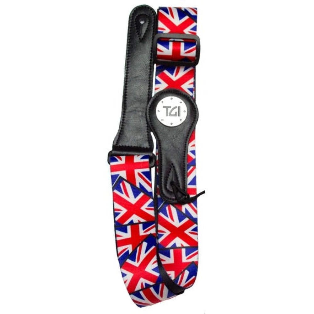 TGI Guitar Strap UK Union Jack British Flag