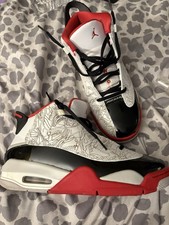 Jordan Dub Zero White Varsity Red 2022 GS Size 6.5y