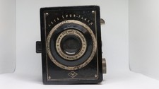 VINTAGE 1940s AGFA Shur-Flash Box Camera   For Parts or Display   Collectible