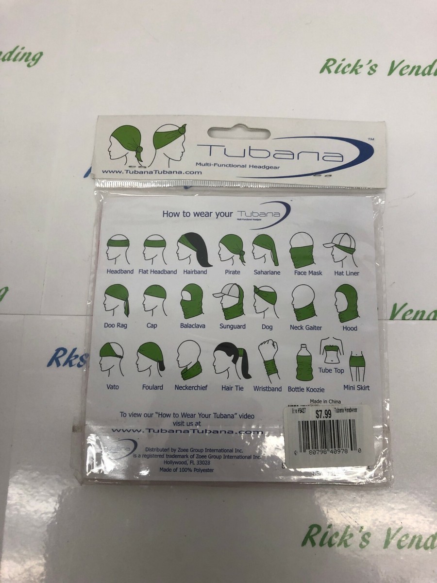 USA flag design turbana multi-use head gear Face mask Headwrap