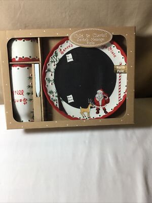 and Reindeer Treat Bowl Child to Cherish Santa's Message Christmas Plate Set with Cookie Cutters Santa plate Santa milk jar and Reindeer Treat Bowl Child to Cherish Santa's Message Christmas Plate Set with Cookie Cutters Santa plate Santa milk jar
