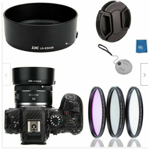 Lens Hood for Canon RF 50mm F1.8 STM on EOS R6 R5 RP R Camera Reversible ES-65B - Afbeelding 1 van 6