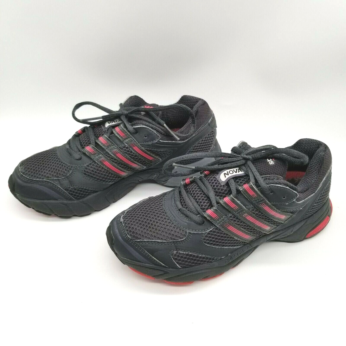 Adidas Womens Nova Control G16747 Black Low Top Lace Up
