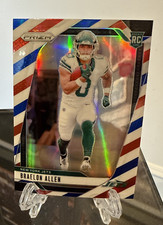2024 Panini Prizm - Rookies Braelon Allen #311 Red White & Blue Prizm (RC)