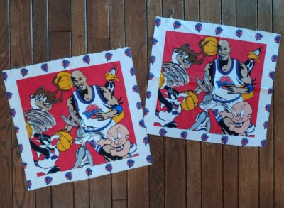 1996 Michael Jordan Tune Squad Looney Tunes Fabric for Space Jam