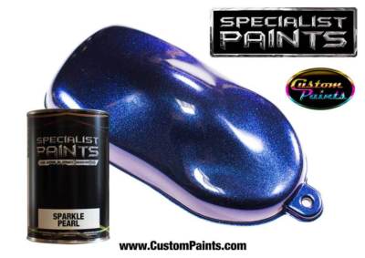 Sparkle Pearl - Blue - Urethane Based, Automotive, Motorcycle, Hot Rod, Custom