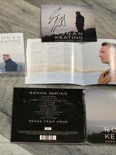 RONAN KEATING SONGS FROM HOME “SIGNED” 12 TRACK CD ALBUM Brand New. + Cassette