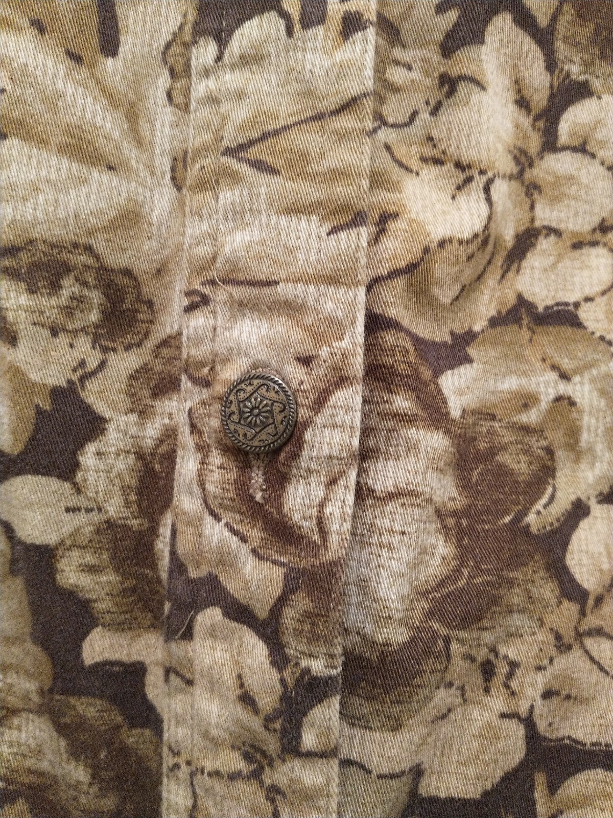 Westbound Women's Jacket Button Down Collar Brown… - image 5