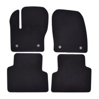 Velour FußMatten Automatten FüR Ford Kuga 2013-2017 4-Tlg Schwarz