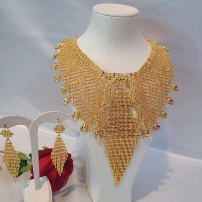 Italian Gold Plated 3-Piece Set Of Accessories 21Karat NOT Solid Gold