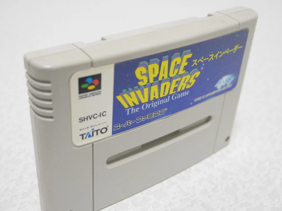 Nintendo TAITO SPACE INVADERS Super Famicom SFC SNEC Tested from Japan - Image 4 of 4