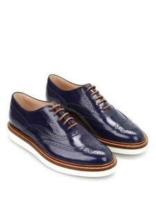platform wingtip oxford women's