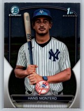 2023 Bowman Chrome 1st Bowman #BCP-173 Hans Montero
