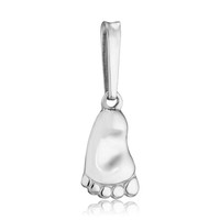 KettenanhäNger AnhäNger 925 Silber BabyfüßChen Charm Echtschmuck Halsschmuck