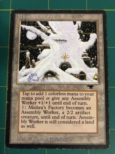 Mishra's Factory Winter Antiquities MP. Magic The Gathering MTG - Picture 1 of 2