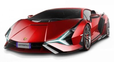 Diecast Vehicles Scale 1:18 Burago LAMBORGHINI SIAN FKP 37 2019