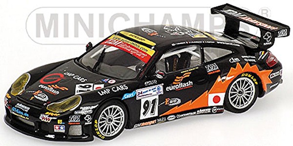 Porsche 911 GT3 Rs 24H Le Mans 2005 #91 Yamagishi Pompidou Blanchemain 1:43-image