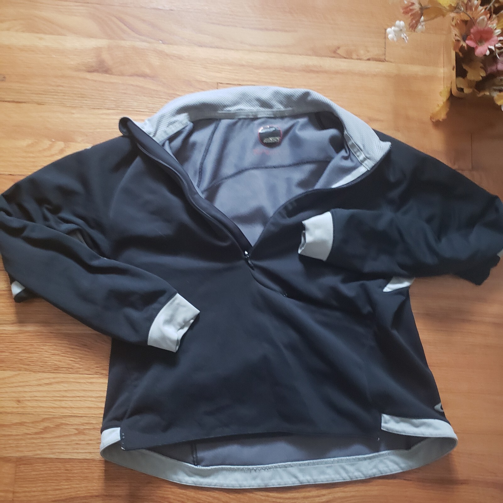 Giacca da sci donna Advanced Skin Salomon taglia XL nero e grigio vintage