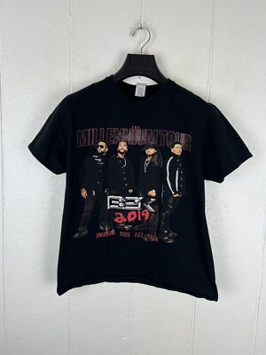 B2K Shirt Men's Medium Black Graphic Crew Neck Short Sleeve The Millenium Tour | eBay B2K Shirt Men's Medium Black Graphic Crew Neck Short Sleeve The Millenium Tour | eBay